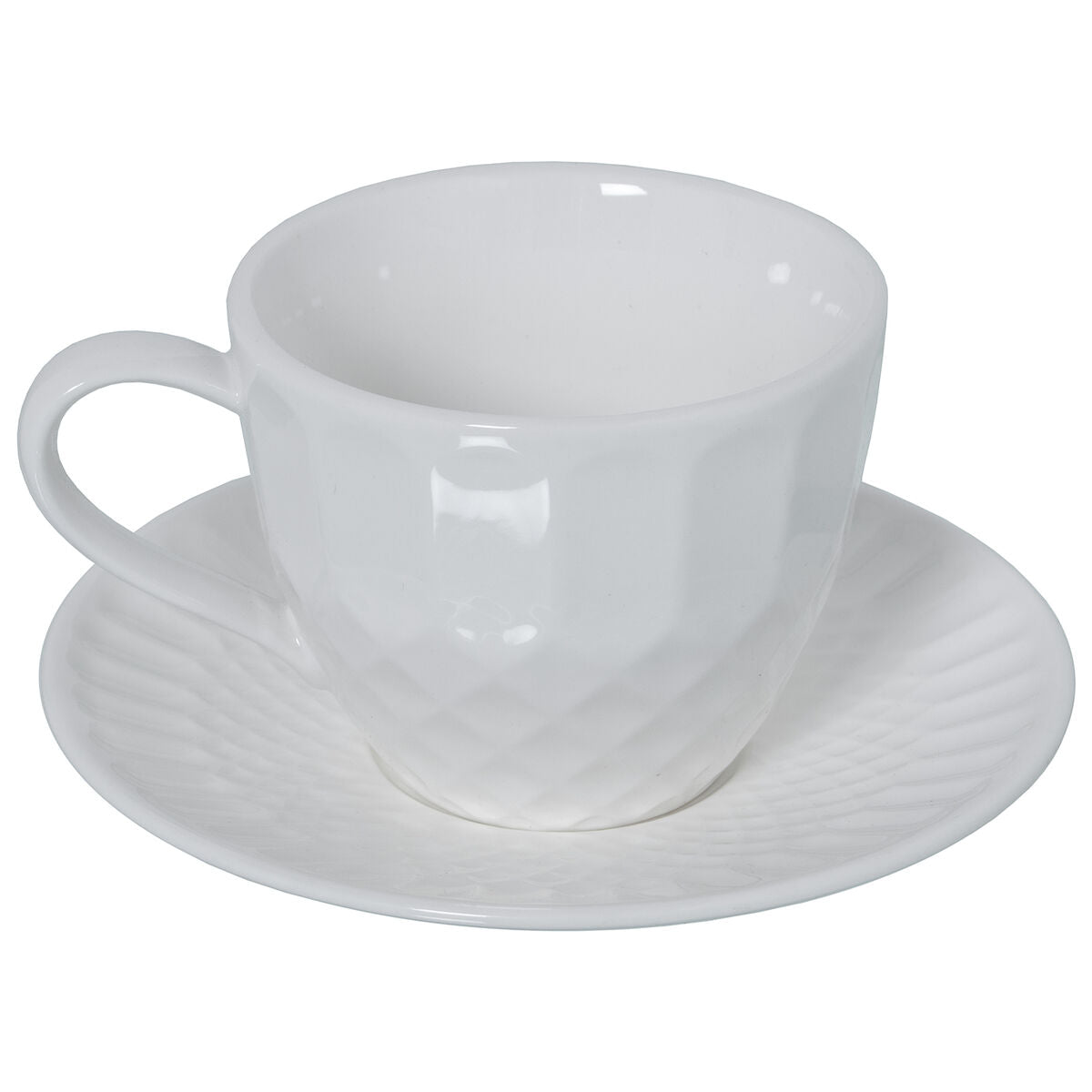 6 Piece Coffee Cup Set Alexandra House Living Porcelain 200 ml