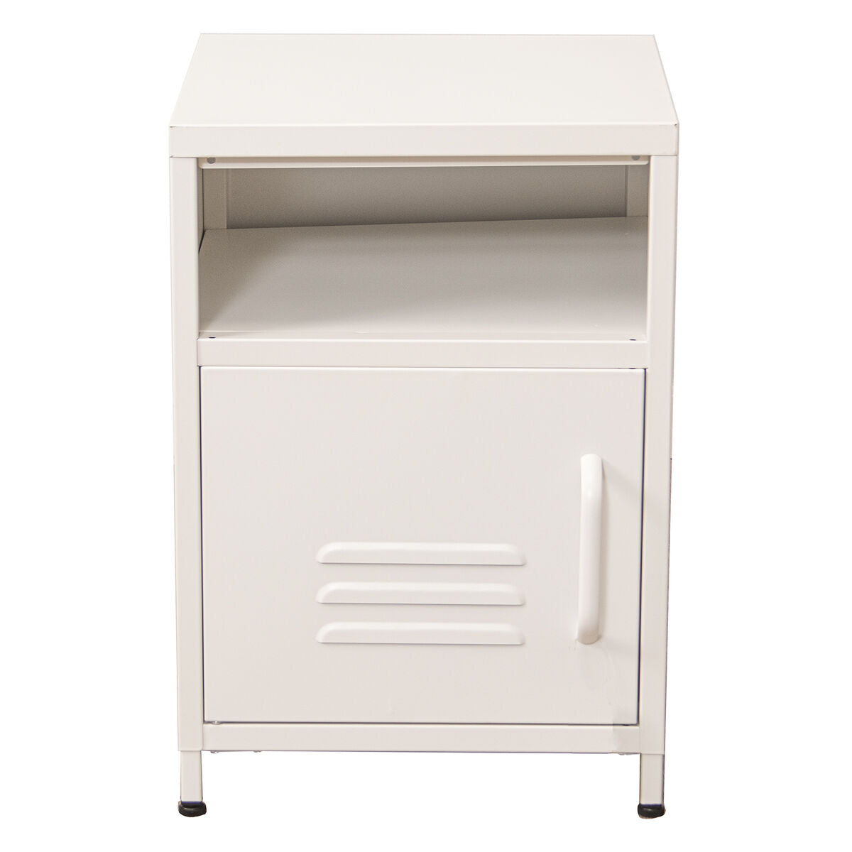 Nightstand Alexandra House Living White Metal 35 x 51 x 35 cm