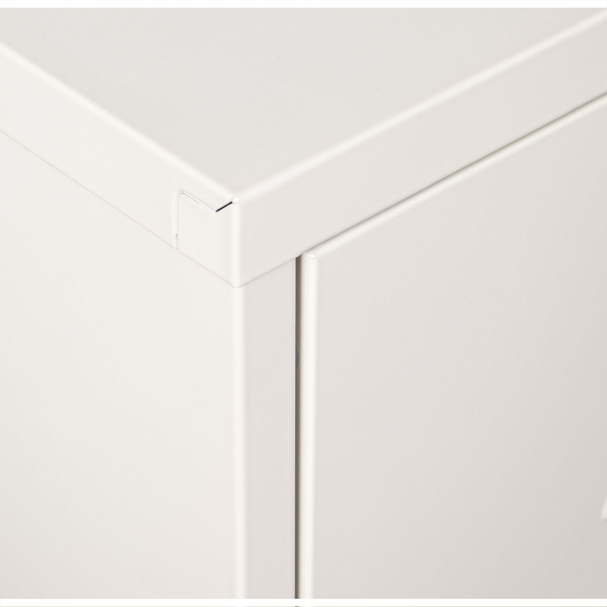 Chest of drawers Alexandra House Living White Metal 80 x 102 x 35 cm Alexandra House Living