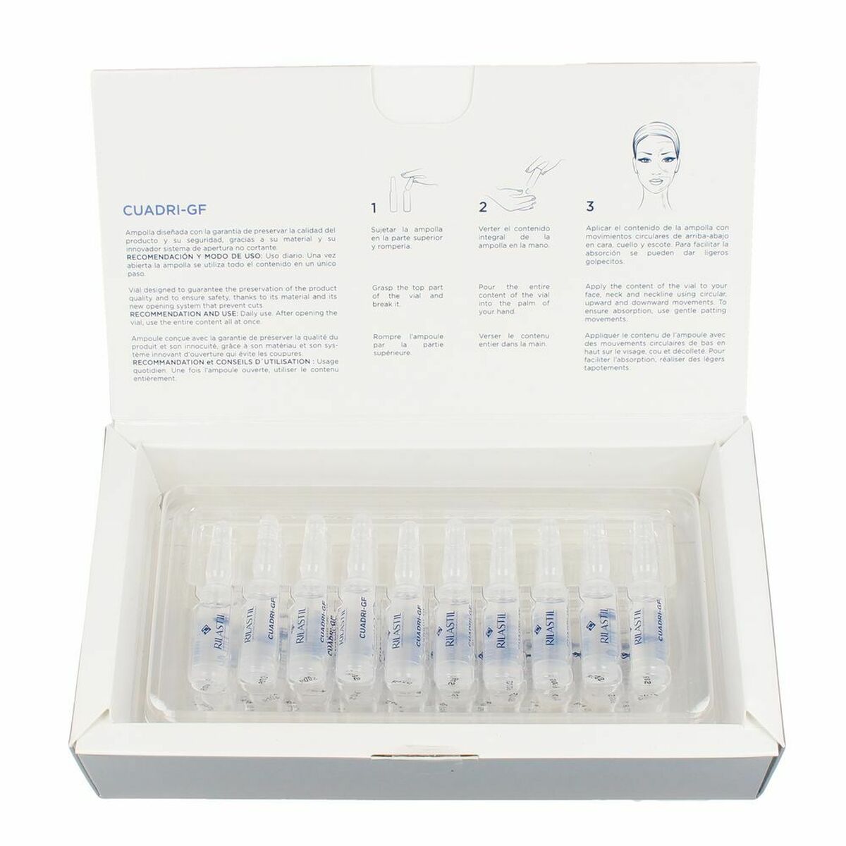 Ampoules Rilastil Cuadri-GF Anti-ageing (30 x 1,5 ml)