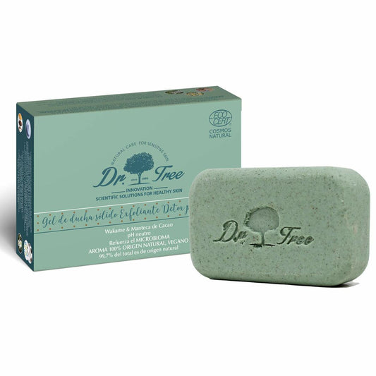 Gel Bar Dr. Tree Gel De Ducha Sólido Sensitive skin Exfoliant 120 g (Moisturizing) (Soothing) (Refreshing)