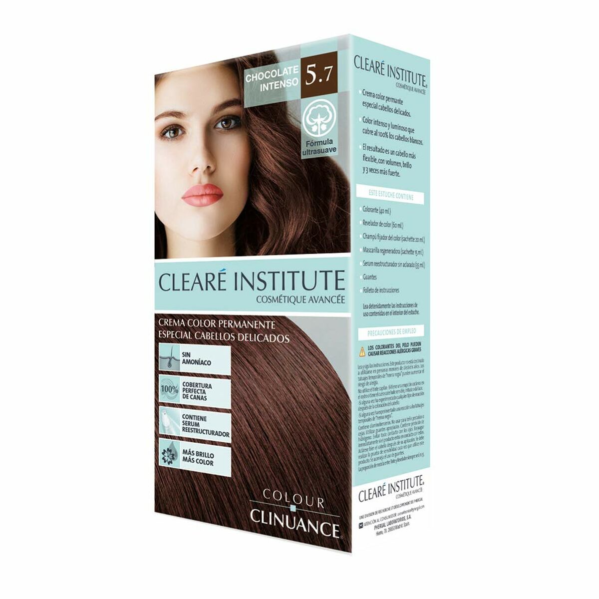 Permanent Colour Creme Clearé Institute Colour Clinuance Nº 5.7-chocolate intenso