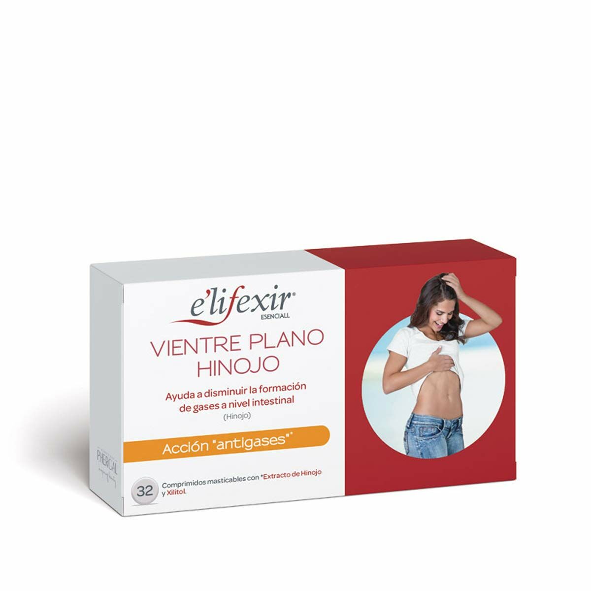 Digestive supplement Elifexir Vientre Plano 32 Units