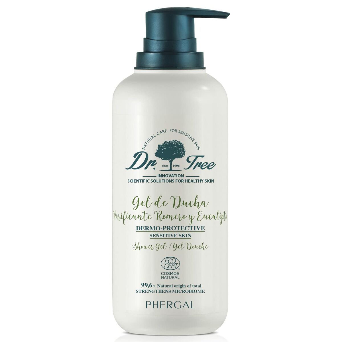 Shower Gel Dr. Tree Sensitive skin Eucalyptus Rosemary Purifying 500 ml Dr. Tree