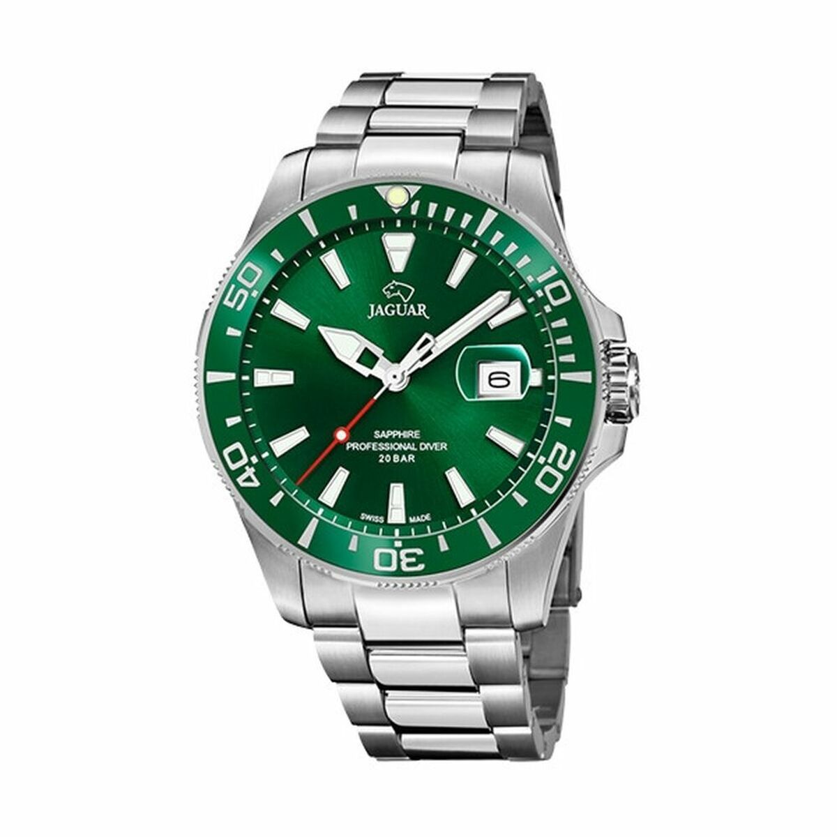 Men's Watch Jaguar J860/B Green Silver