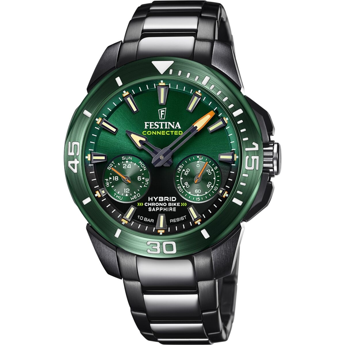 Men's Watch Festina F20646/1 Black Green