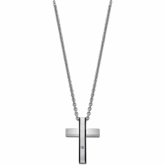 Men's Necklace Lotus LS2369-1/1 Cross