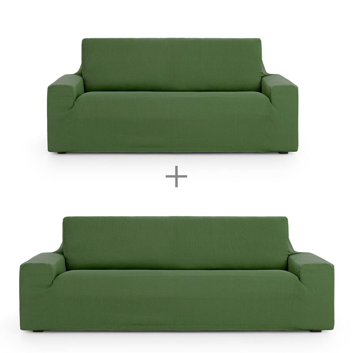 Sofa cover set Eysa ULISES Green 2 Pieces