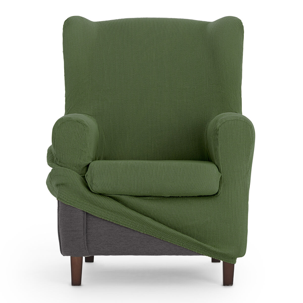 Wingback chair cover Eysa ULISES Green 80 x 100 x 90 cm