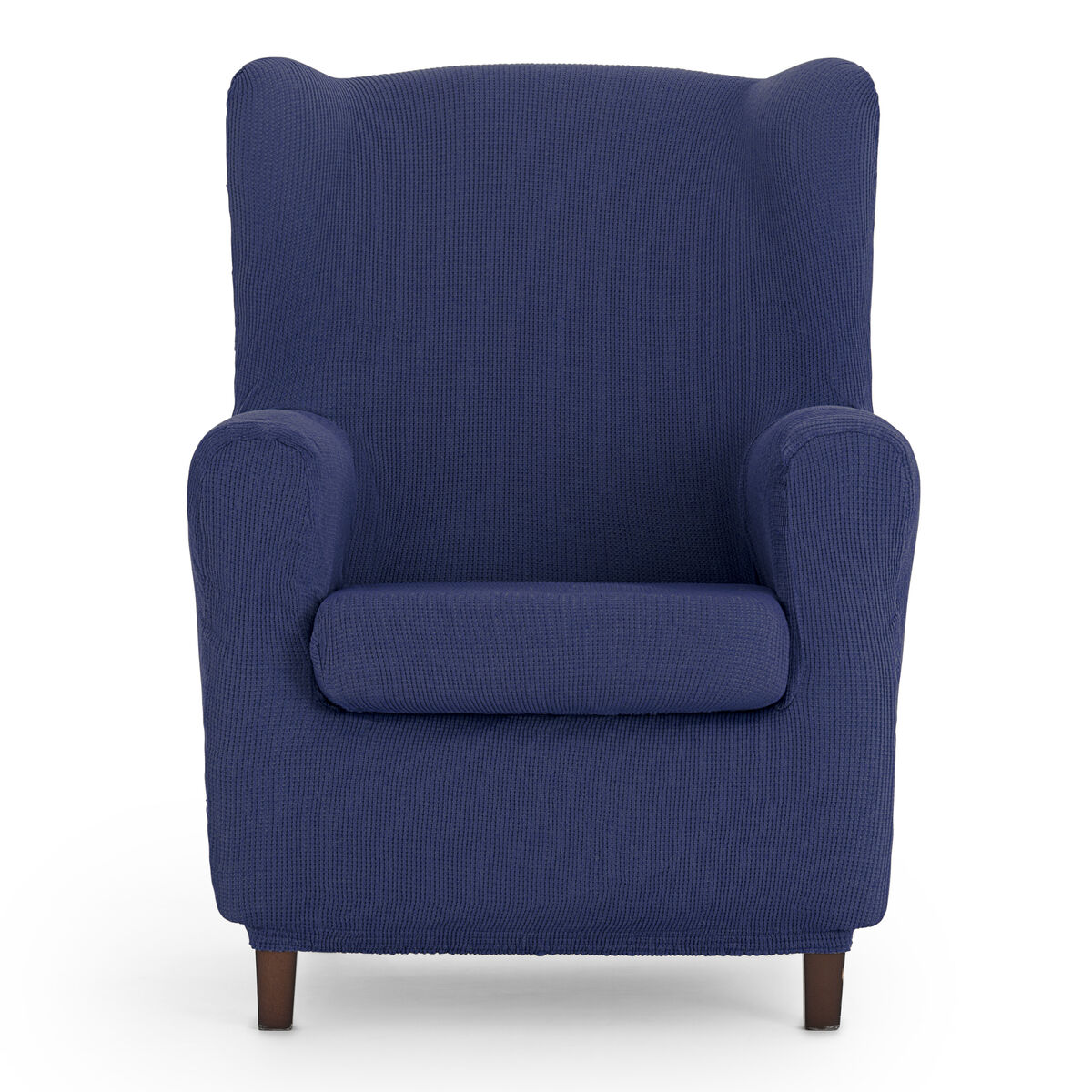 Wingback chair cover Eysa ULISES Blue 80 x 100 x 90 cm