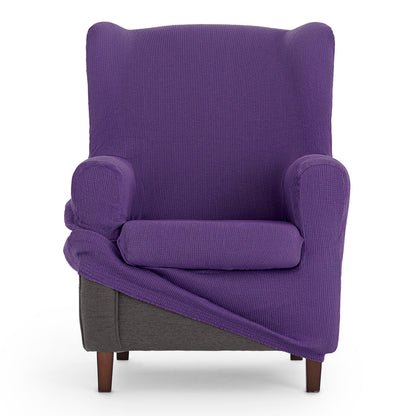 Wingback chair cover Eysa ULISES Purple 80 x 100 x 90 cm