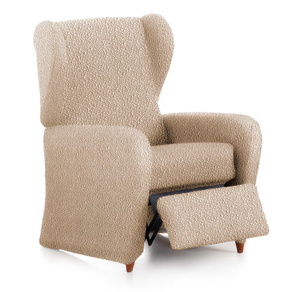 Slipcover for armchair with separate legs Eysa ROC Beige 90 x 120 x 85 cm