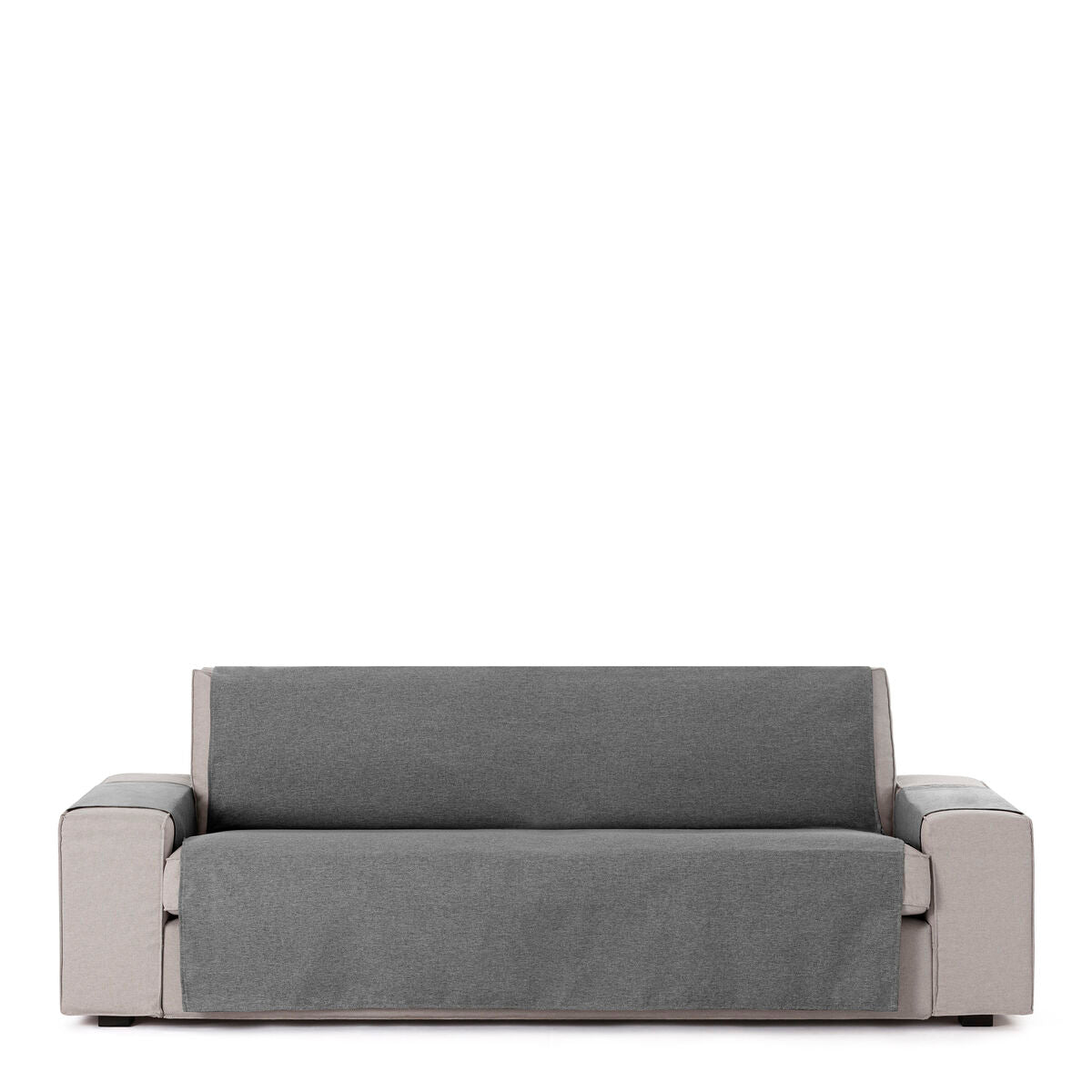 Sofa Cover Eysa VALERIA Dark grey 100 x 110 x 155 cm