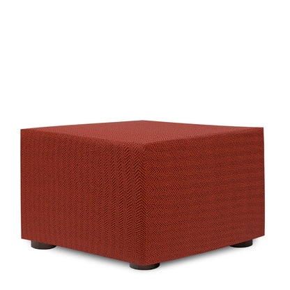 Pouffe cover Eysa JAZ Dark Red 100 x 65 x 100 cm