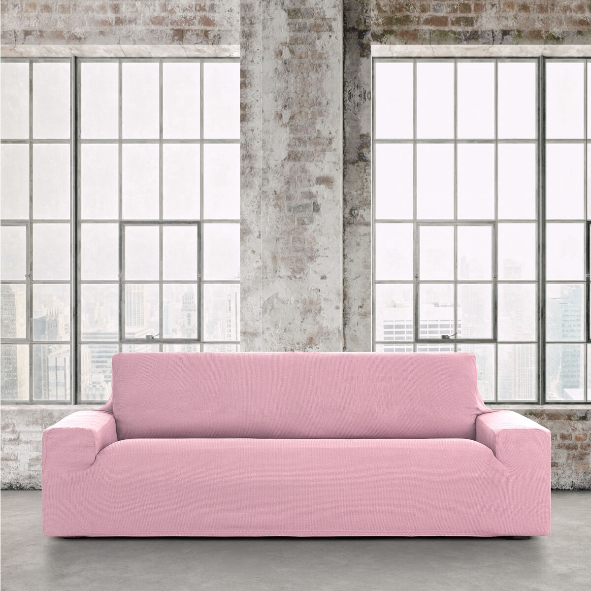 Sofa Cover Eysa ULISES Pink 70 x 110 x 240 cm