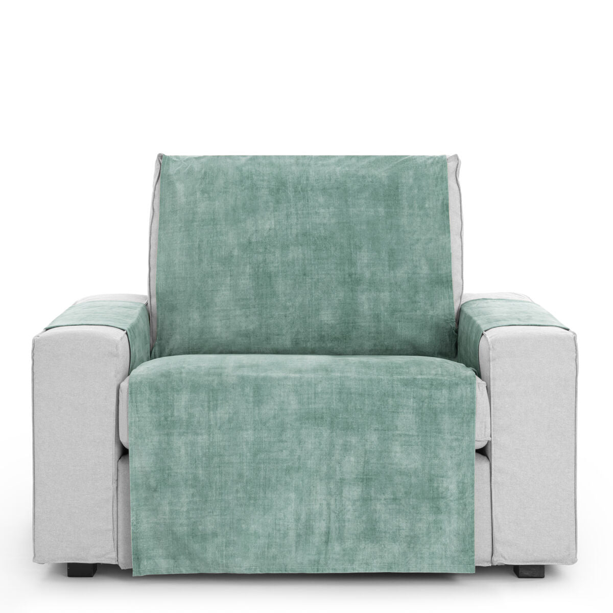 Armchair slipcovers Eysa TURIN Aquamarine 100 x 110 x 55 cm