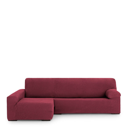 Left long arm chaise longue cover Eysa THOR Burgundy 170 x 110 x 310 cm