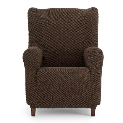 Wingback chair cover Eysa THOR Brown 80 x 110 x 90 cm