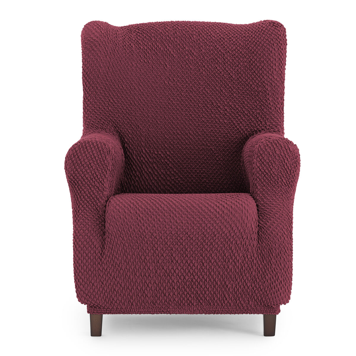 Wingback chair cover Eysa THOR Burgundy 80 x 110 x 90 cm