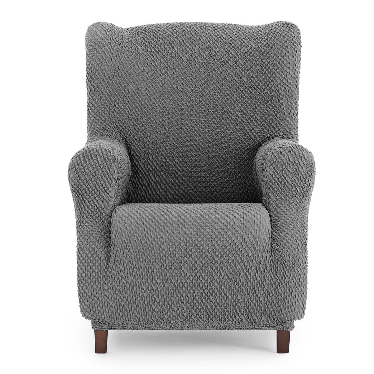 Wingback chair cover Eysa THOR Dark grey 80 x 110 x 90 cm