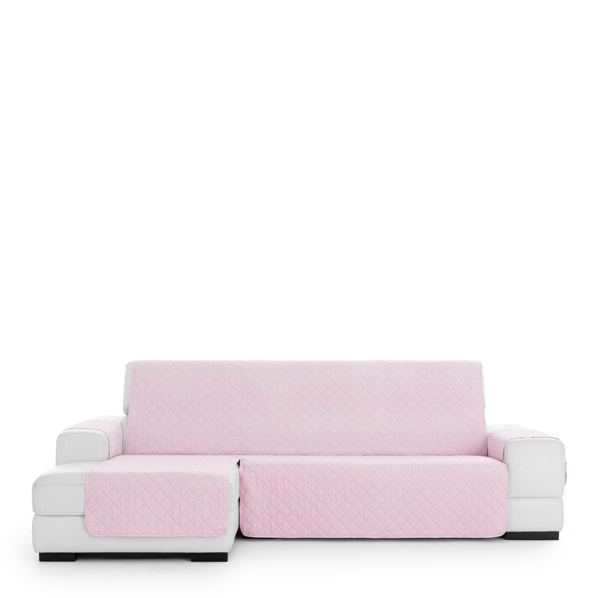 Right short arm chaise longue cover Eysa MONTBLANC Pink 100 x 110 x 200 cm