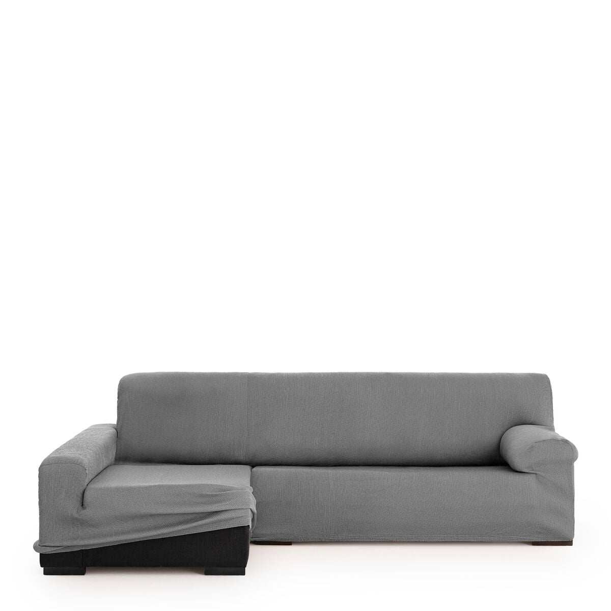 Left long arm chaise longue cover Eysa ULISES Grey 170 x 110 x 310 cm