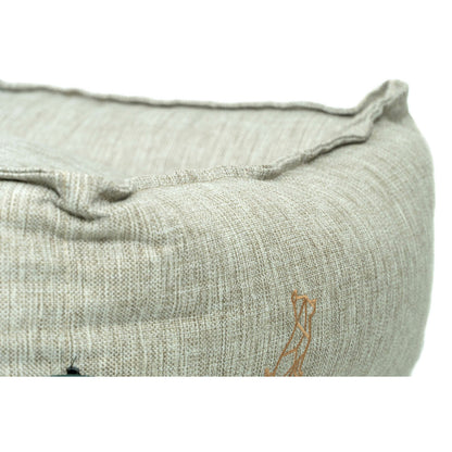 Dog Bed Gloria Beige 70 x 60 cm