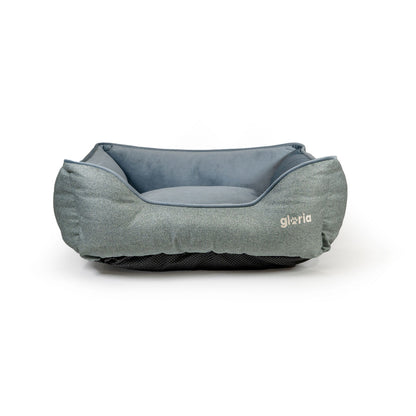 Dog Bed Gloria Cadaqués Blue 100 x 80 cm Rectangular