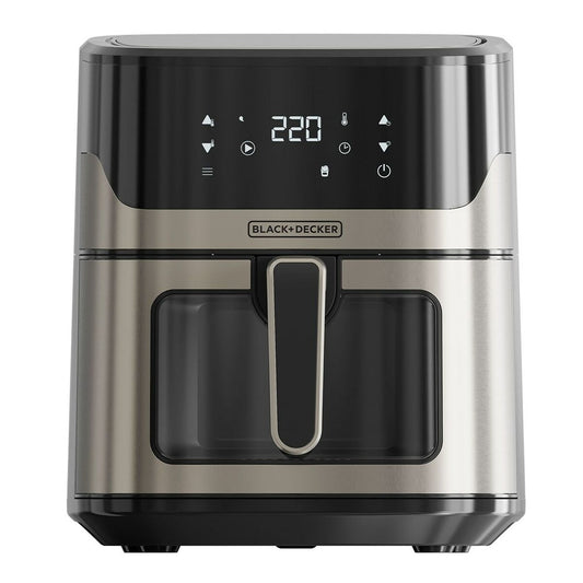 Air Fryer Black & Decker BXAF6500E Black Silver 1600 W 6,5 L