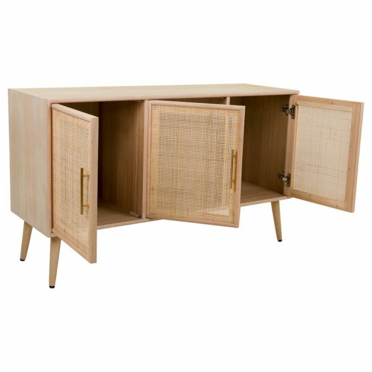 Sideboard Alexandra House Living Natural MDF Wood 71 x 41 x 120 cm