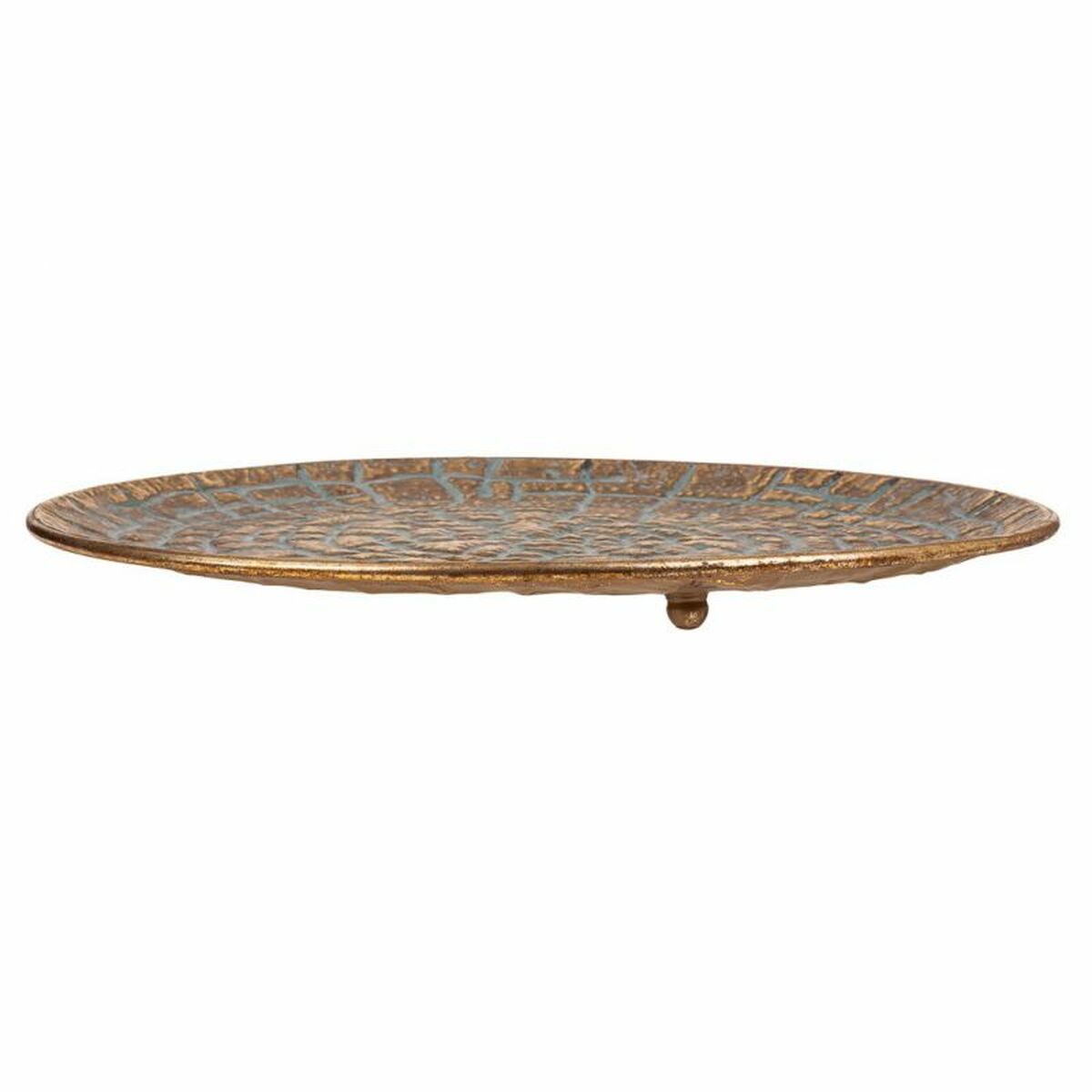 Centerpiece Alexandra House Living Golden Iron 55 x 5 x 55 cm