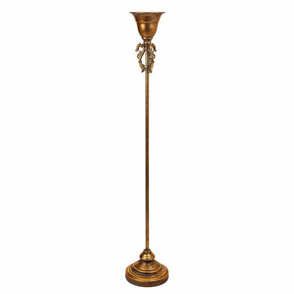 Candle Holder Alexandra House Living Golden Iron 17 x 100 x 17 cm