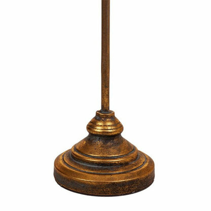 Candle Holder Alexandra House Living Golden Iron 17 x 100 x 17 cm