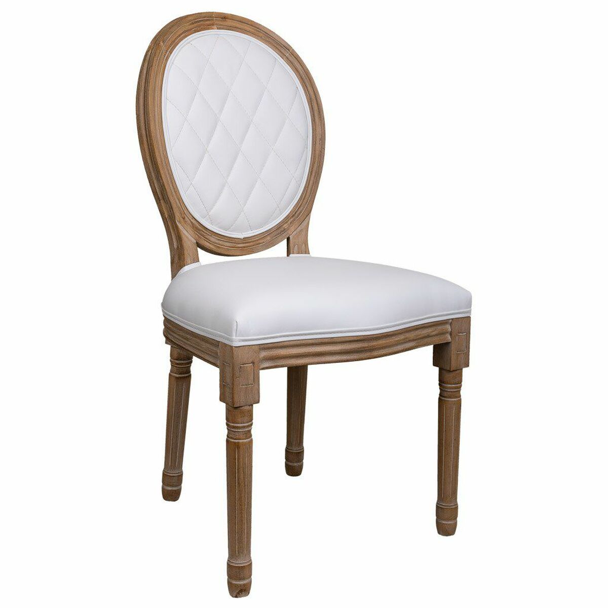 Dining Chair Alexandra House Living White 46 x 96 x 48 cm