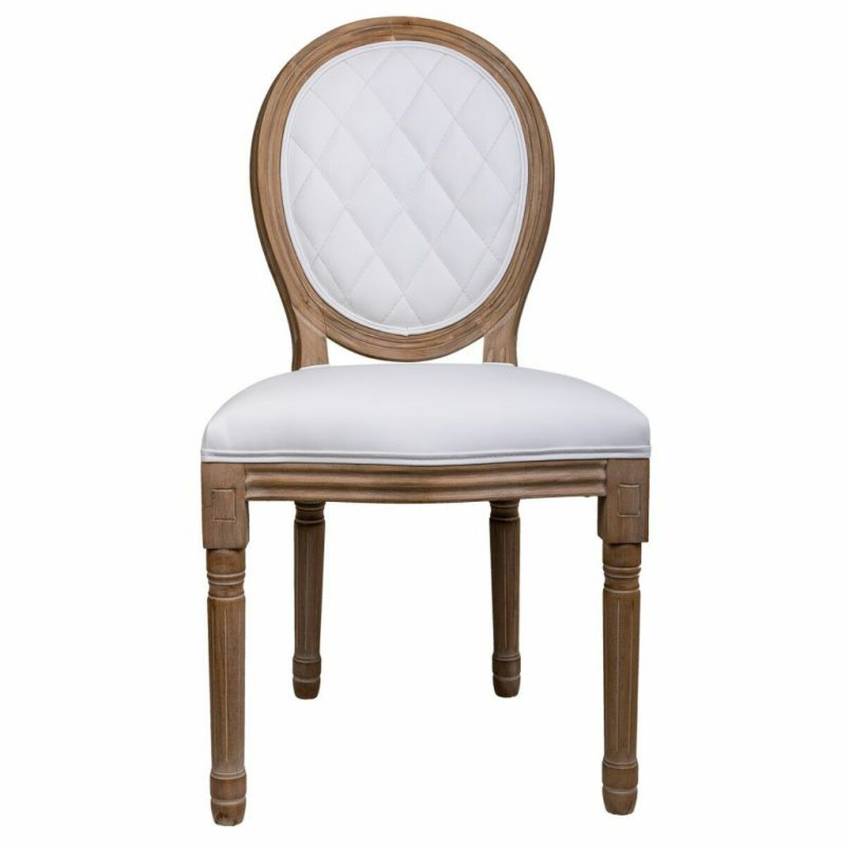 Dining Chair Alexandra House Living White 46 x 96 x 48 cm