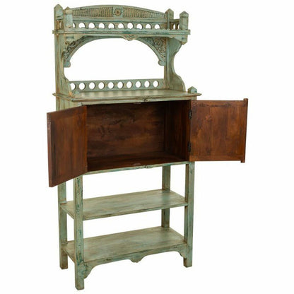 Sideboard Alexandra House Living Blue Iron Mango wood 35 x 150 x 75 cm