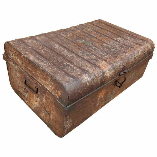 Decorative suitcase Alexandra House Living Brown Iron Traditional style 49 x 33 x 71 cm Alexandra House Living