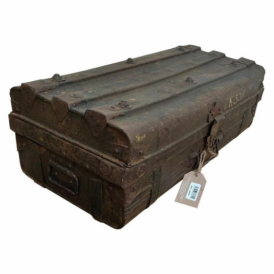 Decorative suitcase Alexandra House Living Brown Iron Traditional style 32 x 22 x 61 cm Alexandra House Living