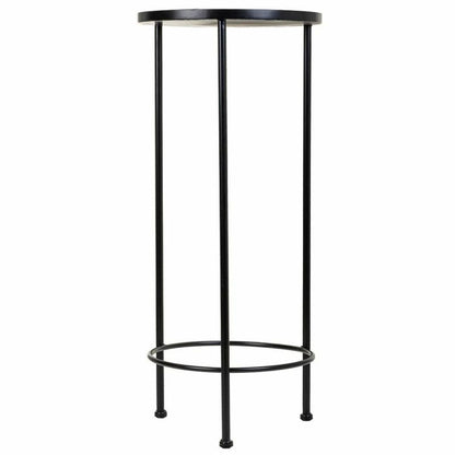 Flower Pot Stand Alexandra House Living Black Iron Tile 30 x 68 x 30 cm 3 Pieces