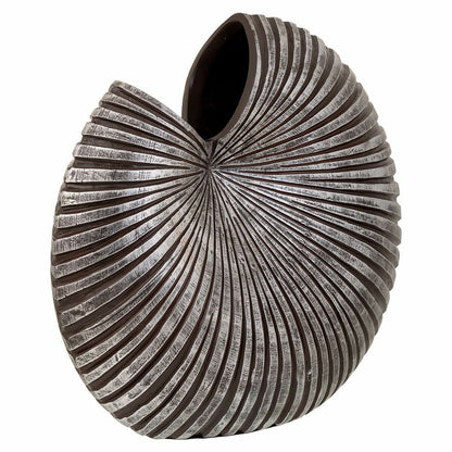 Vase Alexandra House Living Grey Silver Polyresin 20 x 41 x 46 cm