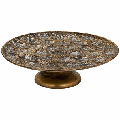 Centerpiece Alexandra House Living Gold Iron 48 x 15 x 48 cm