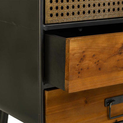 Cupboard Alexandra House Living Brown Iron 39 x 89 x 50 cm