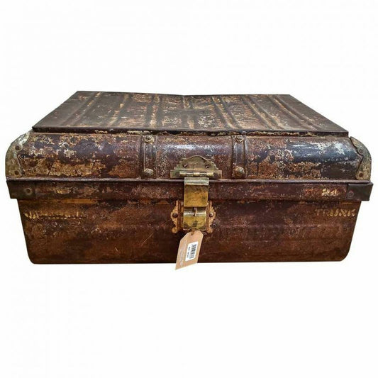 Decorative suitcase Alexandra House Living Brown Iron Traditional style 40 x 28 x 60 cm Alexandra House Living