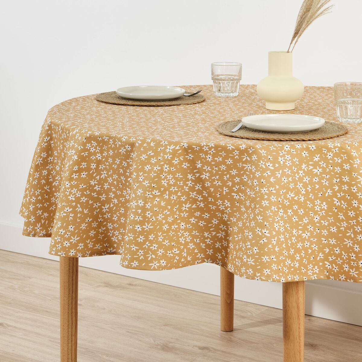 Stain-proof resined tablecloth Belum 0120-32 Multicolour Ø 180 cm