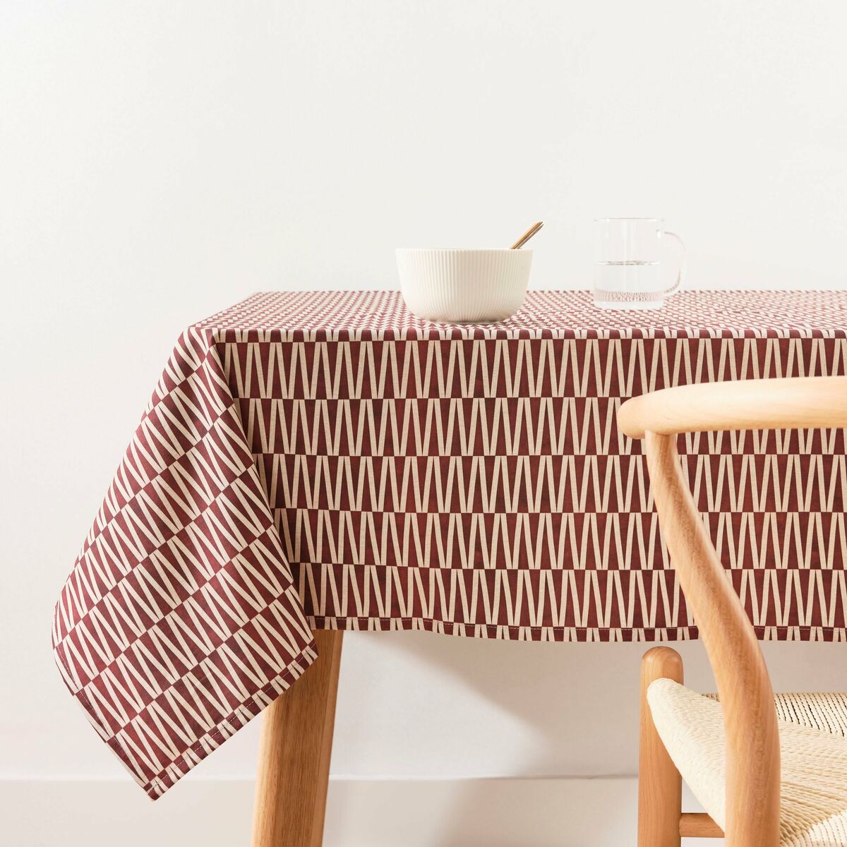 Tablecloth Belum 0120-336 Burgundy 240 x 155 cm