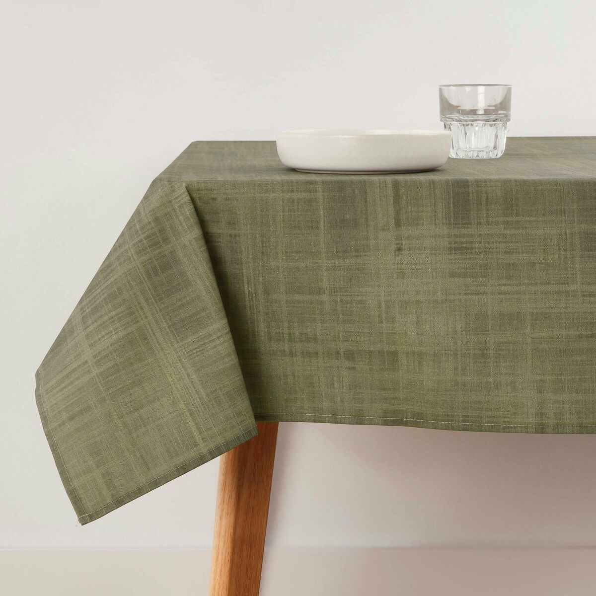 Stain-proof tablecloth Belum Liso Olive 300 x 150 cm