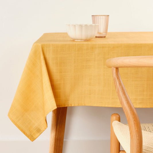 Stain-proof tablecloth Belum Liso Mustard 250 x 150 cm