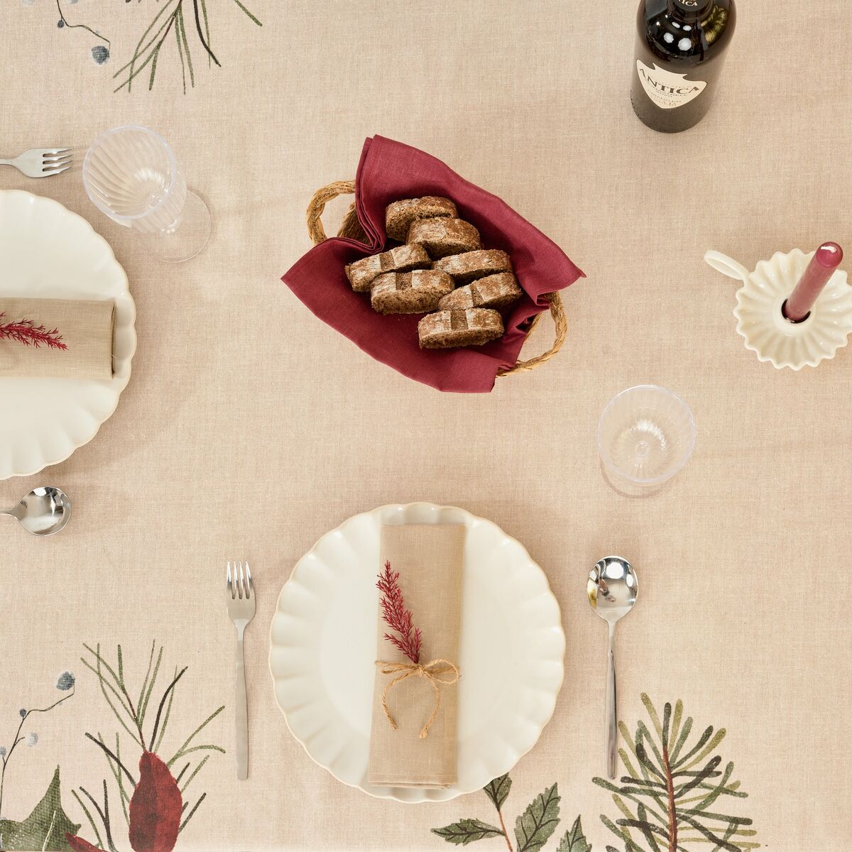 Stain-proof tablecloth Belum Christmas 300 x 155 cm