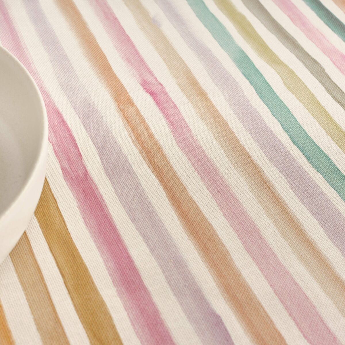 Stain-proof tablecloth Belum Naiara 4-100 Multicolour 180 x 200 cm Striped