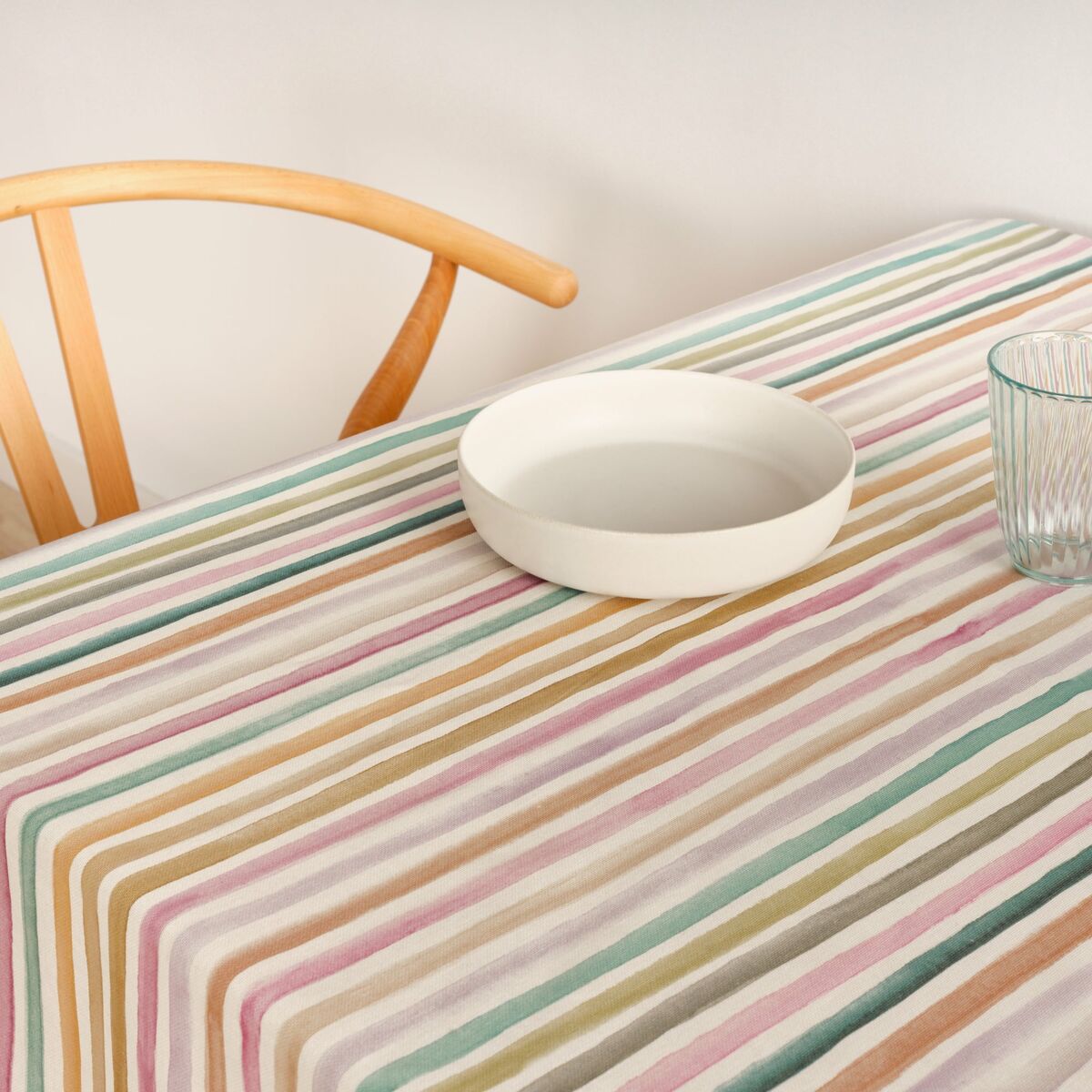 Stain-proof tablecloth Belum Naiara 4-100 180 x 250 cm Striped